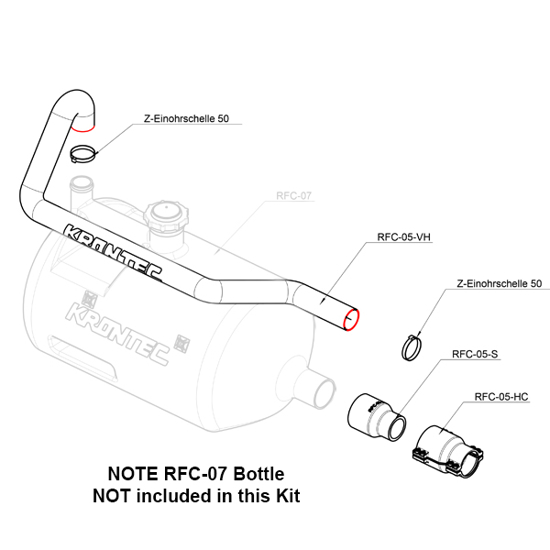 Picture of 0° CONVERSION KIT REFUELLING BOTTLE