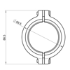 Picture of RFC CLAMP 0° (BOTTLE COUPLING)